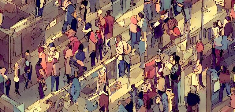 crowd